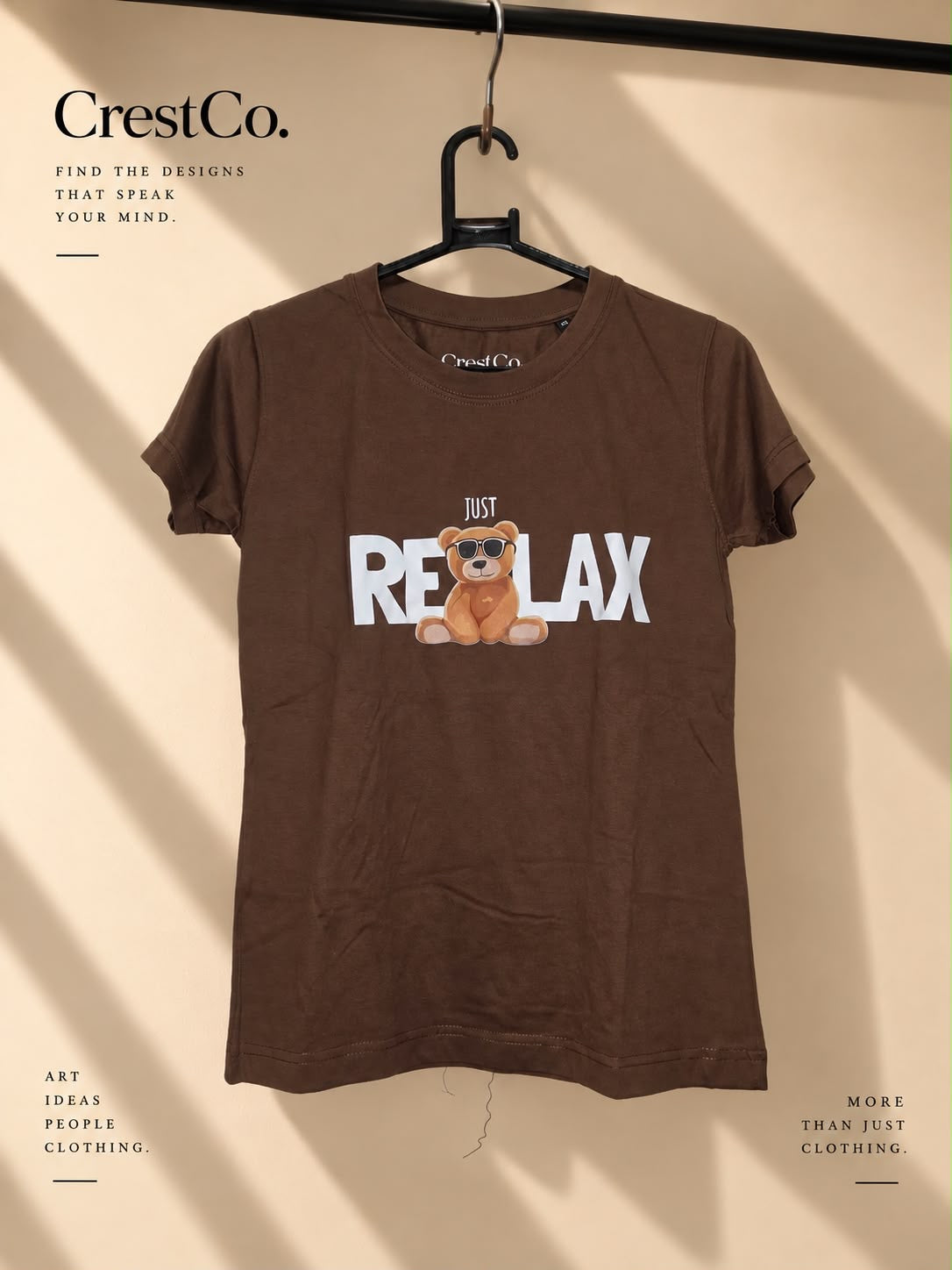 JUST RELAX ESSENTIAL T-SHIRT